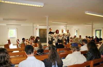 Gemeindegebet im Geeindesaal 2007